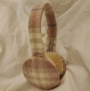 Pink Burberry Earmuffs
